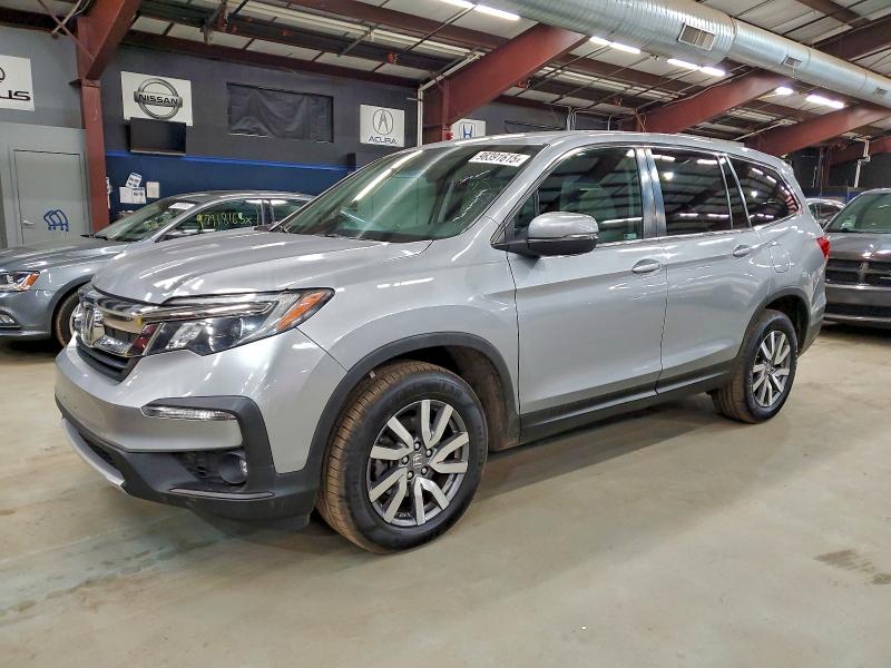 HONDA PILOT EXL 2019 with VIN 5FNYF6H57KB097867 - Photo from auction