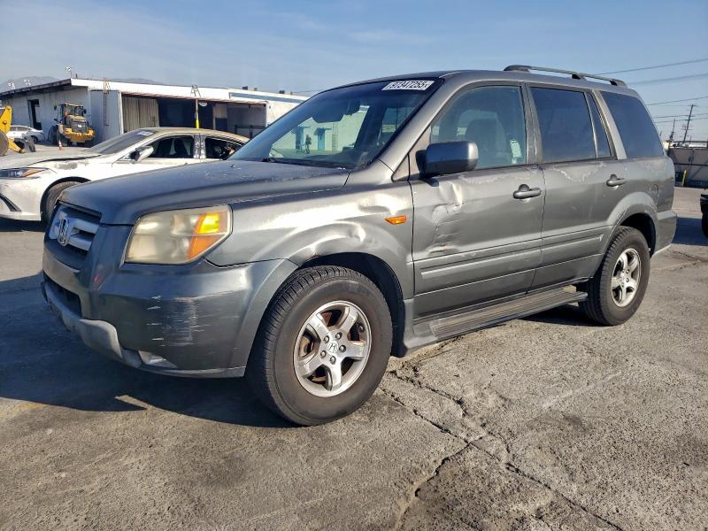 HONDA PILOT 2007 with VIN 5FNYF28497B001809 - Photo from auction