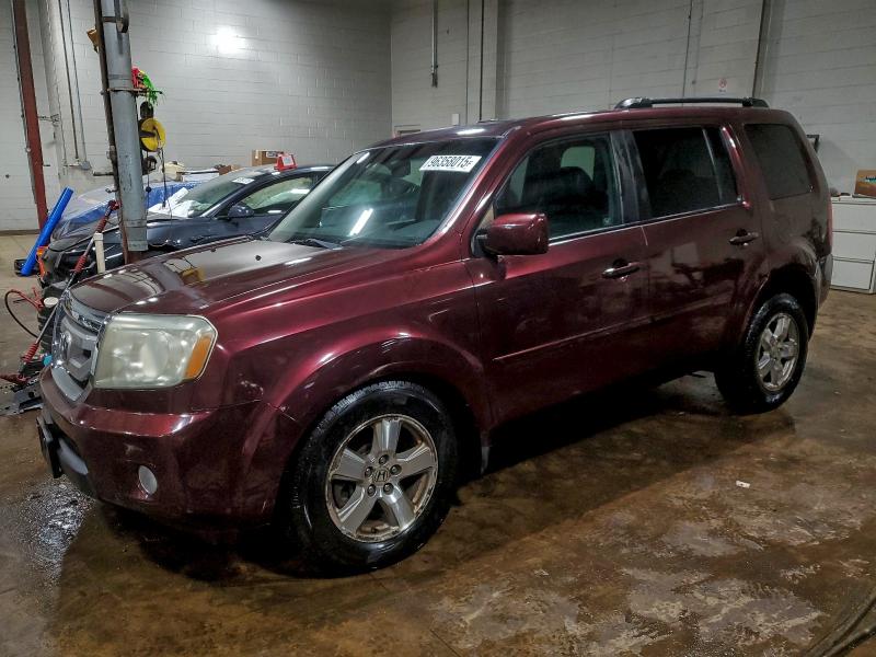 HONDA PILOT EXL 2011 with VIN 5FNYF4H56BB022307 - Photo from auction