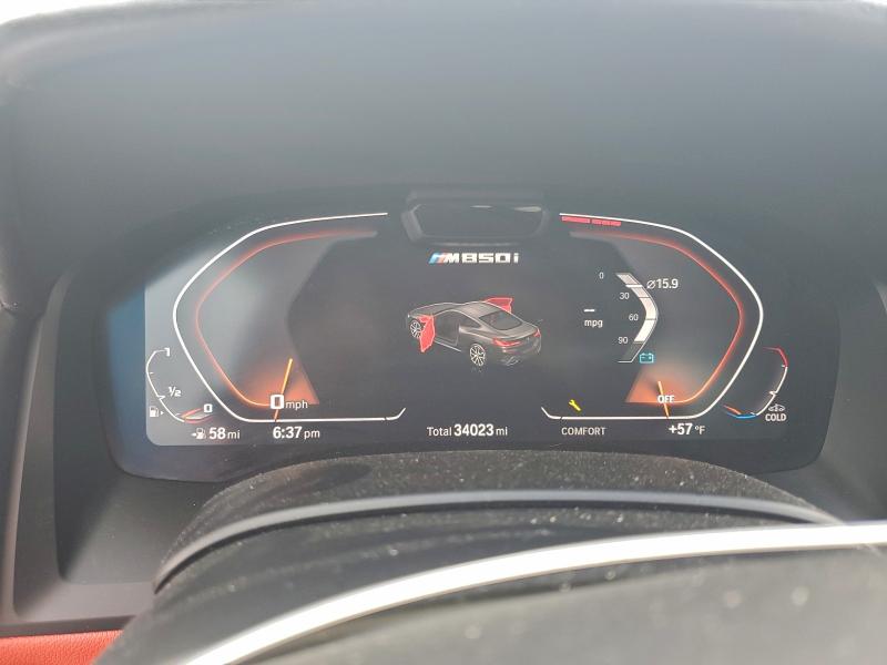 Photo 9 from auction – 2023 BMW M850XI with VIN WBABC4C05PCL74824
