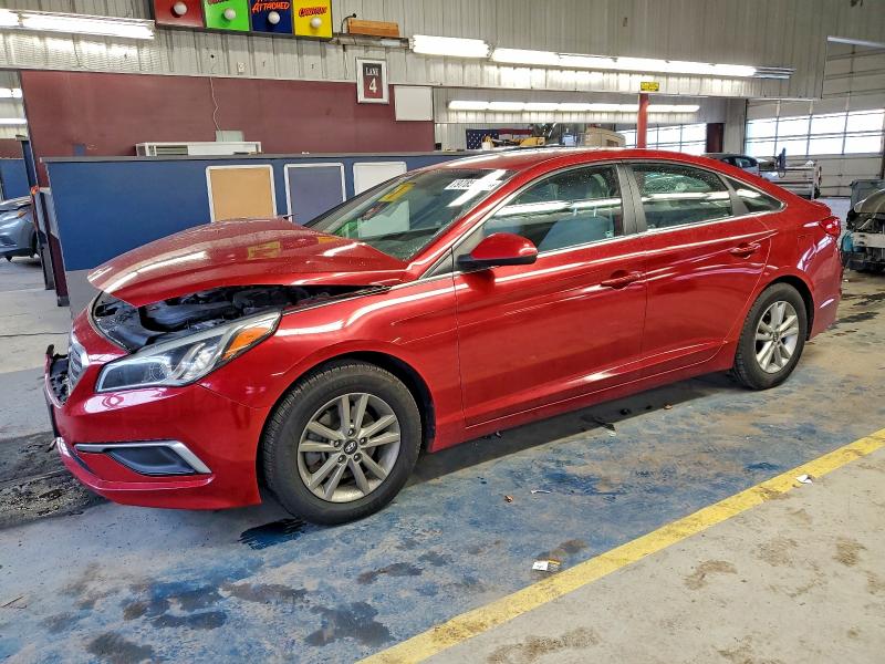HYUNDAI SONATA SE 2017 with VIN 5NPE24AF4HH444409 - Photo from auction