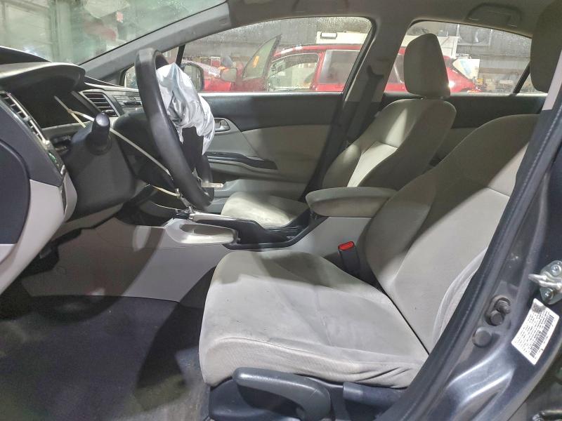 Photo 7 from auction – 2013 HONDA CIVIC LX with VIN 19XFB2F51DE075788