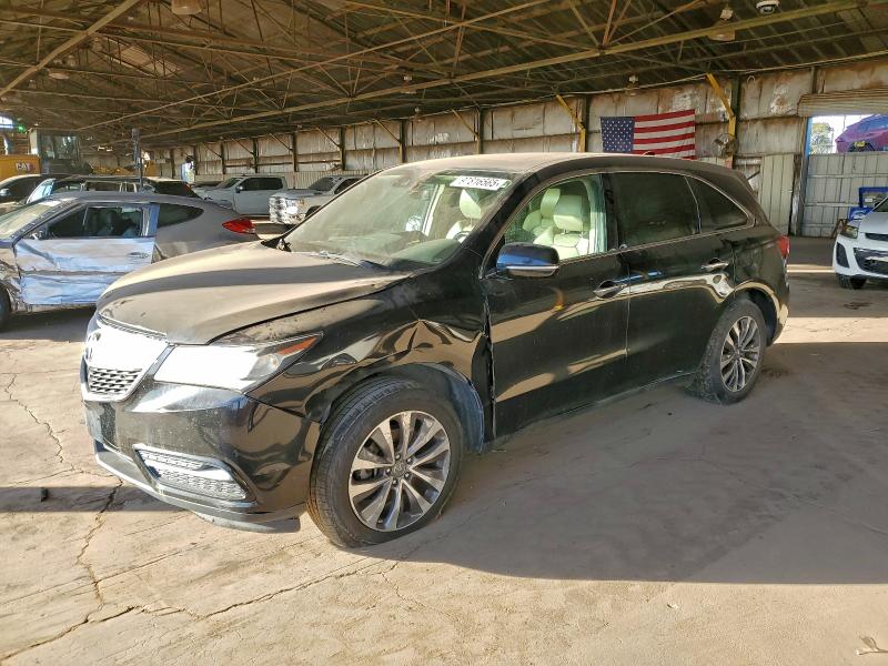 ACURA MDX TECHNO 2016 with VIN 5FRYD4H44GB002351 - Photo from auction