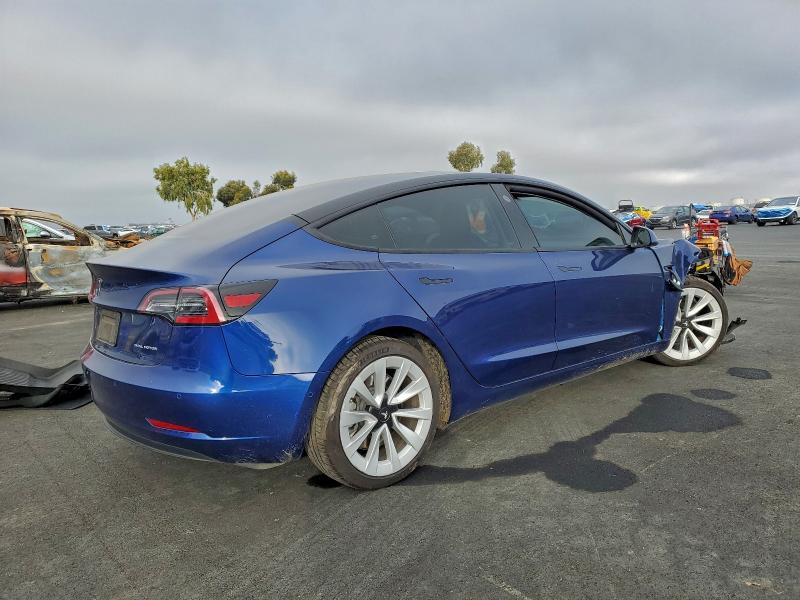 Photo 3 from auction – 2022 TESLA MODEL 3 with VIN 5YJ3E1EB4NF191722