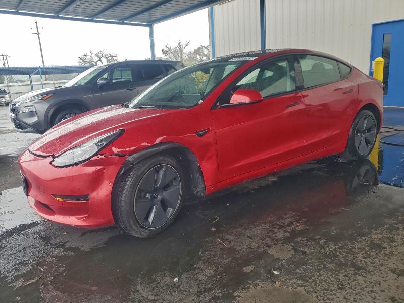 TESLA MODEL 3 2022 with VIN 5YJ3E1EA4NF287115 - Photo from auction