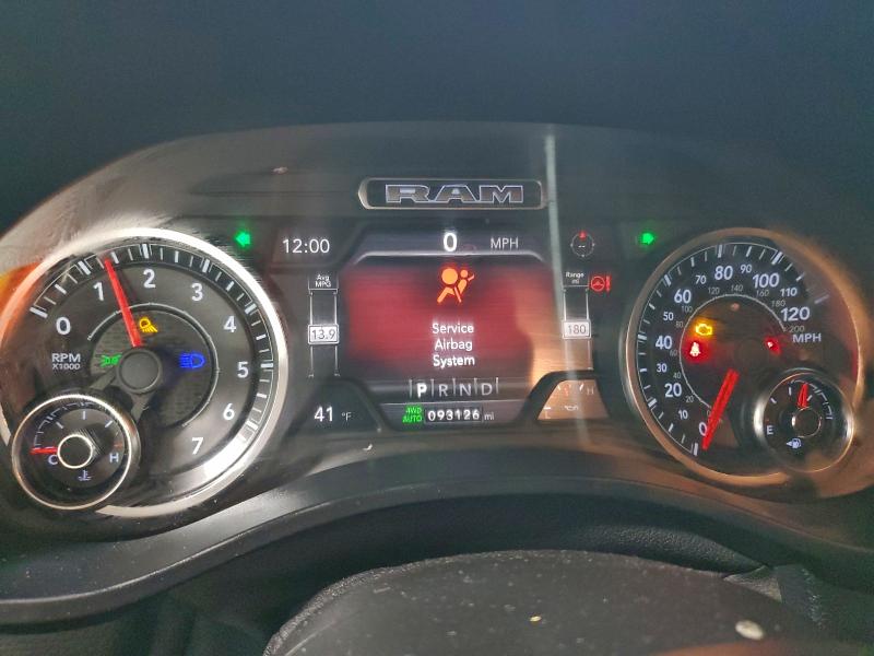 Photo 9 from auction – 2020 RAM 1500 BIG H with VIN 1C6SRFFT1LN301538