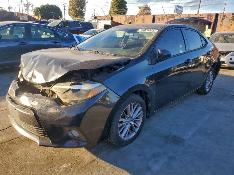 TOYOTA COROLLA L 2015 with VIN 5YFBURHE0FP189281 - Photo from auction