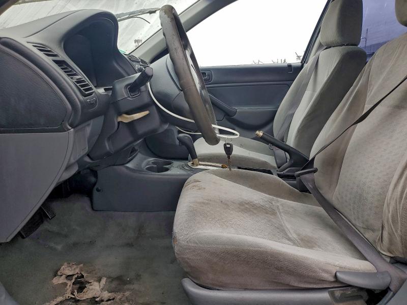 Photo 7 from auction – 2001 HONDA CIVIC DX with VIN 2HGES16291H615515