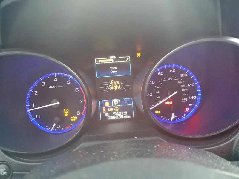 Photo 9 from auction – 2017 SUBARU LEGACY SPO with VIN 4S3BNAS61H3013870