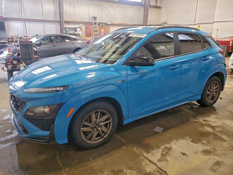 HYUNDAI KONA 2022 with VIN KM8K3CA31NU876470 - Photo from auction