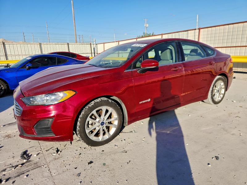 FORD FUSION SE 2019 with VIN 3FA6P0LU9KR243559 - Photo from auction