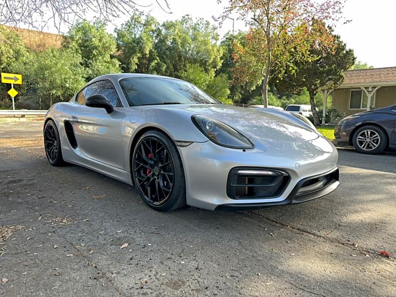 PORS CAYMAN S 2015 with VIN WP0AB2A82FK181923 - Photo from auction