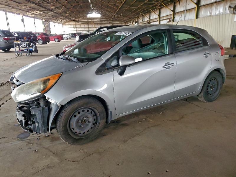 KIA RIO LX 2015 with VIN KNADM5A39F6459106 - Photo from auction