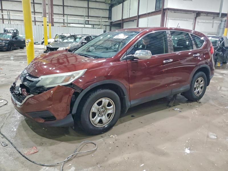 HONDA CR-V LX 2015 with VIN 2HKRM3H3XFH510394 - Photo from auction