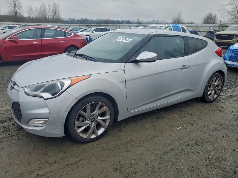 HYUNDAI VELOSTER 2017 with VIN KMHTC6AD8HU307814 - Photo from auction