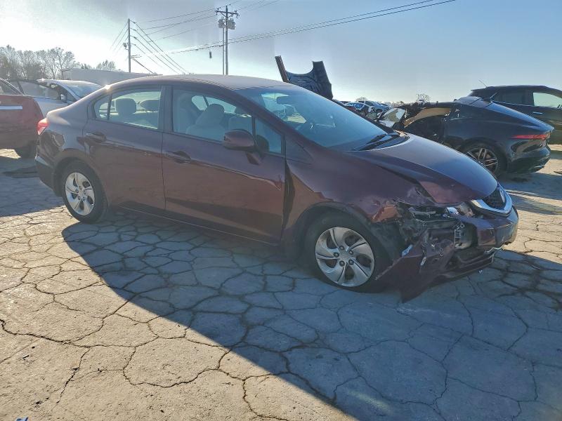 Photo 4 from auction – 2013 HONDA CIVIC LX with VIN 19XFB2F56DE096880