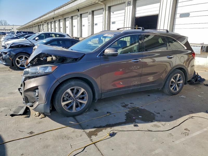 KIA SORENTO EX 2019 with VIN 5XYPH4A54KG454516 - Photo from auction