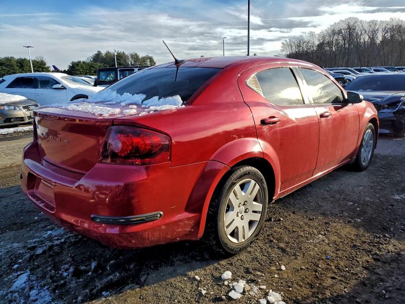Photo 3 from auction – 2013 DODGE AVENGER SE with VIN 1C3CDZAB2DN599535