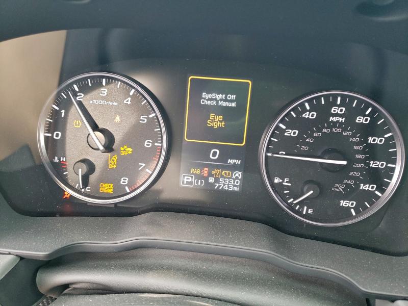 Photo 9 from auction – 2025 SUBARU CROSSTREK with VIN 4S4GUHL69S3744565