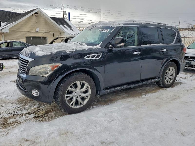 INFINITI QX56 2013 with VIN JN8AZ2NC2D9330401 - Photo from auction