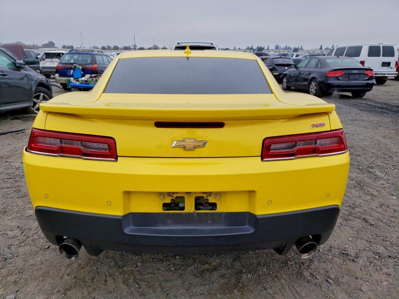 Photo 6 from auction – 2015 CHEVROLET CAMARO LT with VIN 2G1FF1E3XF9123572