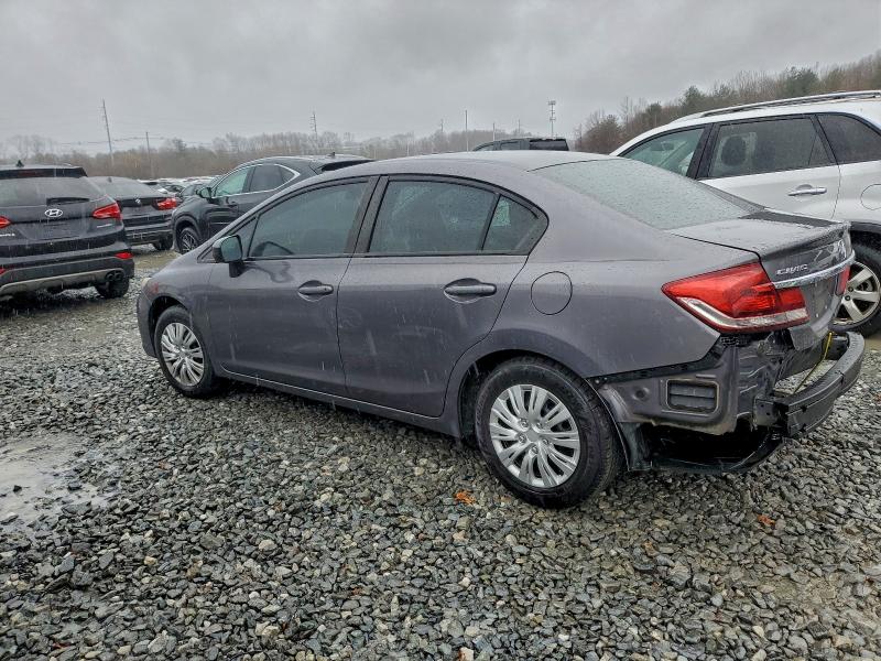 Photo 2 from auction – 2015 HONDA CIVIC with VIN 19XFB2F52FE061403