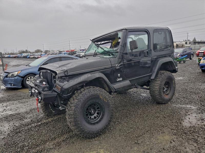 JEEP WRANGLER / 2001 with VIN 1J4FA49S91P352046 - Photo from auction