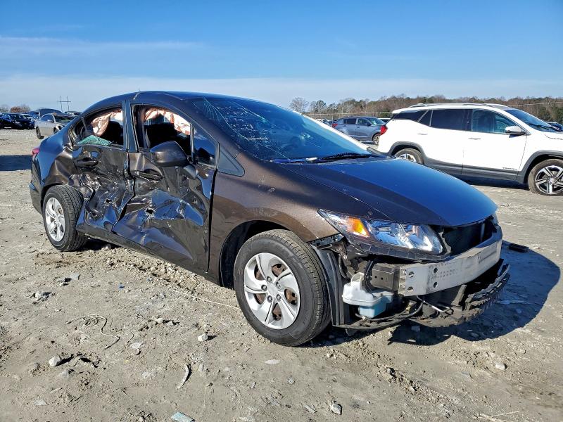 Photo 4 from auction – 2013 HONDA CIVIC LX with VIN 19XFB2F59DE023499