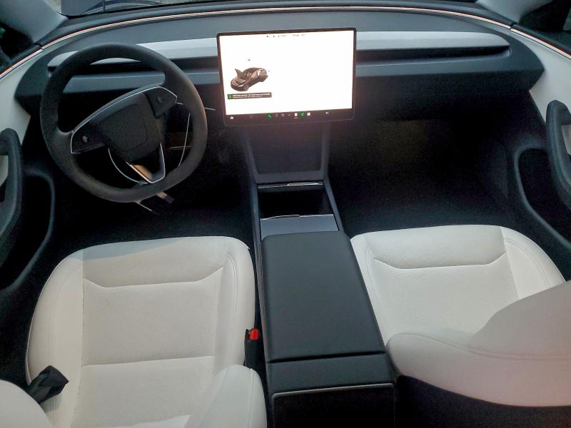 Photo 8 from auction – 2025 TESLA MODEL 3 with VIN 5YJ3E1EAXSF032979