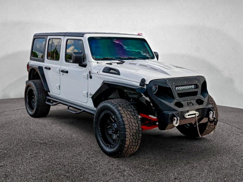 JEEP WRANGLER U 2018 with VIN 1C4HJXDG2JW238799 - Photo from auction
