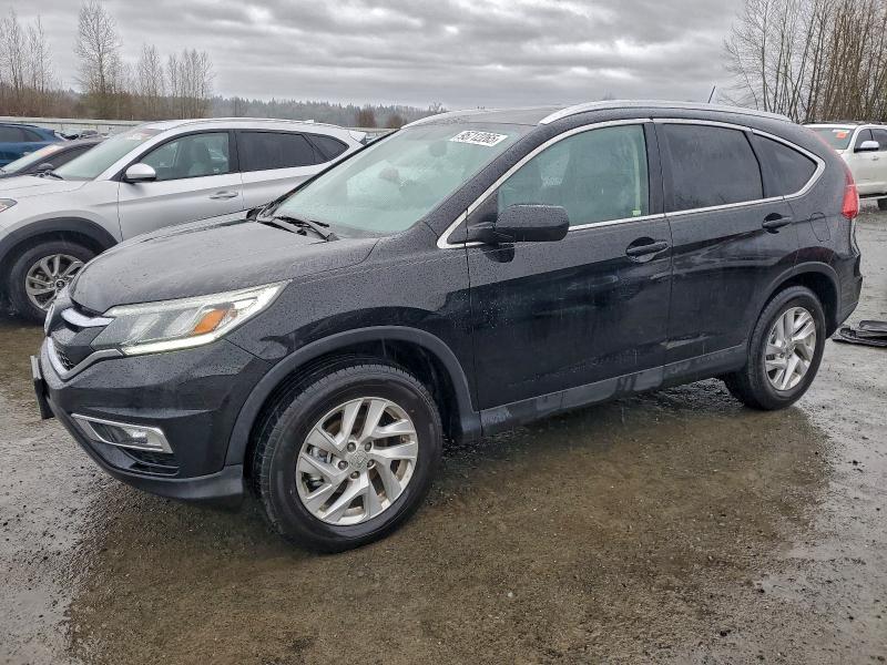 HONDA CR-V EXL 2015 with VIN 2HKRM4H79FH642006 - Photo from auction