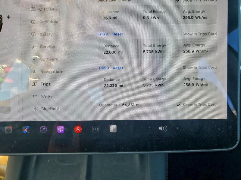 Photo 9 from auction – 2021 TESLA MODEL 3 with VIN 5YJ3E1EB2MF848161