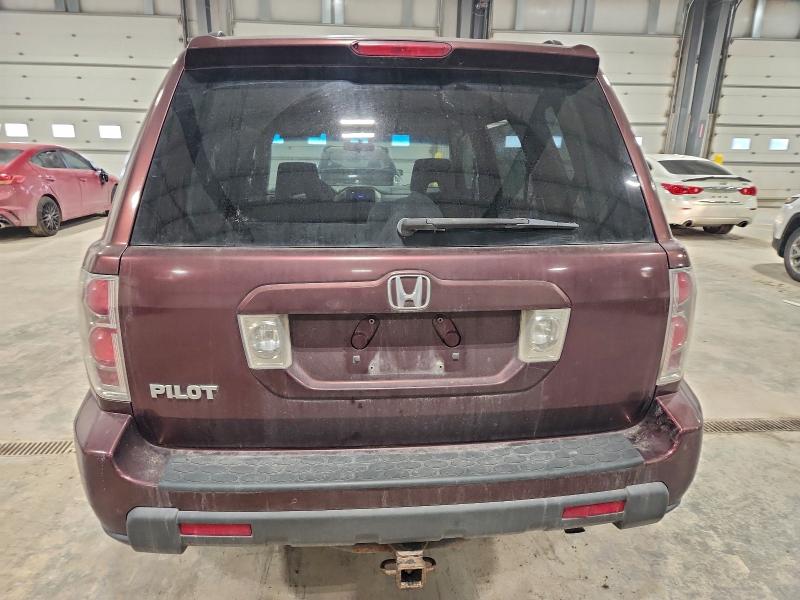 Photo 6 from auction – 2007 HONDA PILOT EX with VIN 5FNYF28467B008359