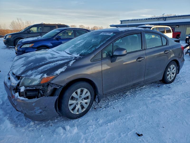 HONDA CIVIC 2012 with VIN 19XFB2F56CE004858 - Photo from auction