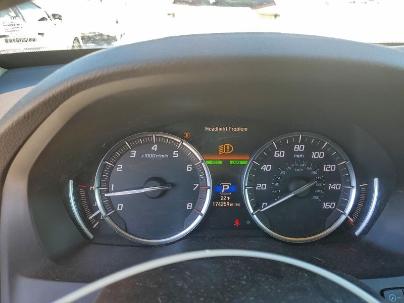 Photo 9 from auction – 2017 ACURA MDX ADVANC with VIN 5FRYD4H88HB044218