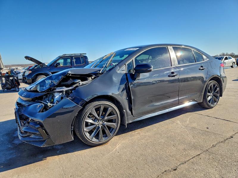TOYOTA COROLLA SE 2024 with VIN JTDBCMFE1R3048984 - Photo from auction