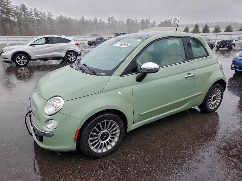 FIAT 500 LOUNGE 2012 with VIN 3C3CFFCR2CT233771 - Photo from auction