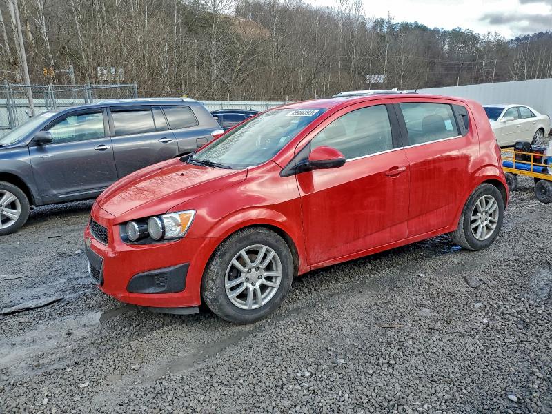 CHEVROLET SONIC LT 2015 with VIN 1G1JC6SB4F4154248 - Photo from auction