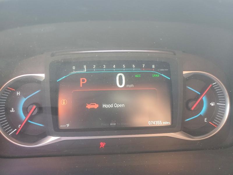 Photo 9 from auction – 2021 HONDA PILOT BLAC with VIN 5FNYF6H73MB077605