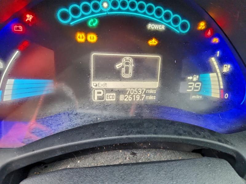 Photo 9 from auction – 2015 NISSAN LEAF S with VIN 1N4AZ0CP6FC334727