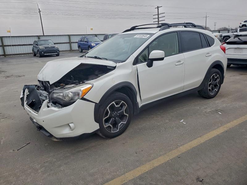 SUBARU XV CROSSTR 2014 with VIN JF2GPAWC6EH333265 - Photo from auction