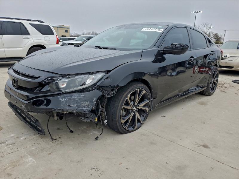 HONDA CIVIC 2020 with VIN 19XFC2F84LE000623 - Photo from auction