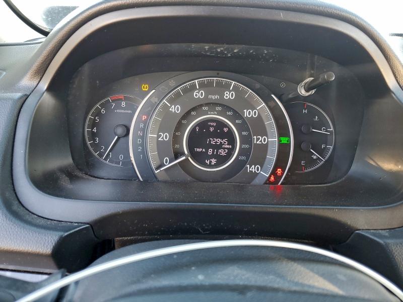 Photo 9 from auction – 2014 HONDA CR-V EXL with VIN 2HKRM3H72EH548249