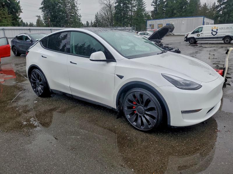 Photo 4 from auction – 2022 TESLA MODEL Y with VIN 7SAYGDEF5NF360816