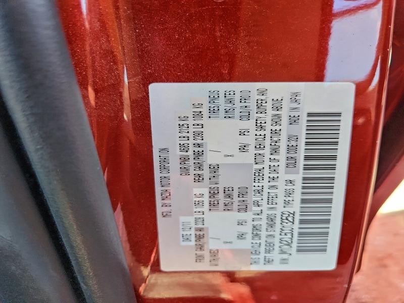 Photo 14 from auction – 2012 MAZDA 5 with VIN JM1CW2CL5C0132592