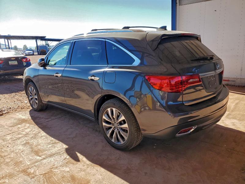 Photo 2 from auction – 2014 ACURA MDX TECHNO with VIN 5FRYD4H66EB010451