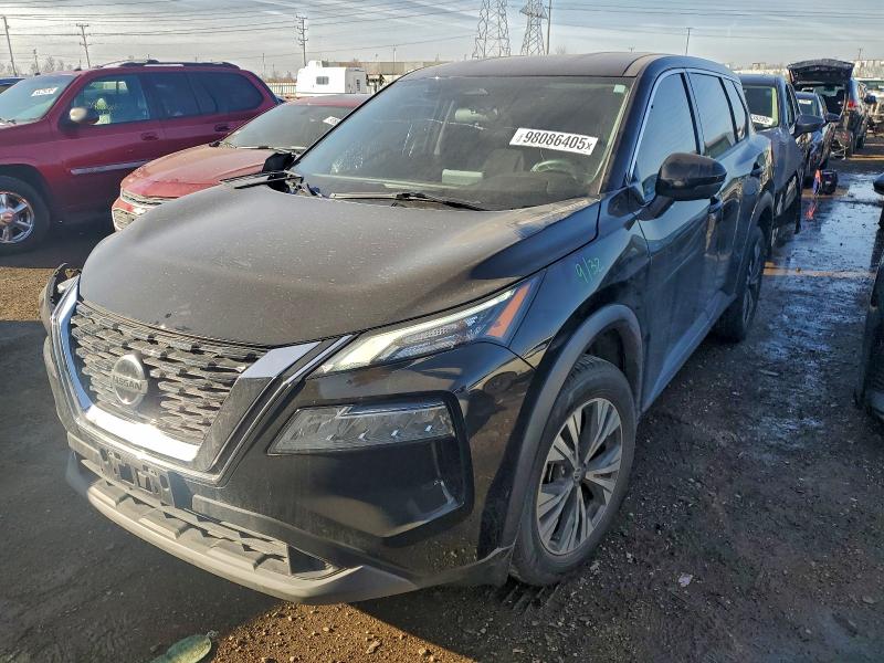 NISSAN ROGUE SV 2021 with VIN 5N1AT3BA2MC754004 - Photo from auction