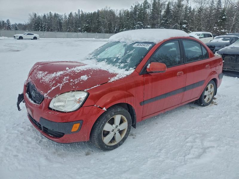 KIA RIO BASE 2007 with VIN KNADE123976226235 - Photo from auction