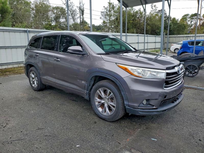 Photo 4 from auction – 2015 TOYOTA HIGHLANDER with VIN 5TDKKRFH9FS109874