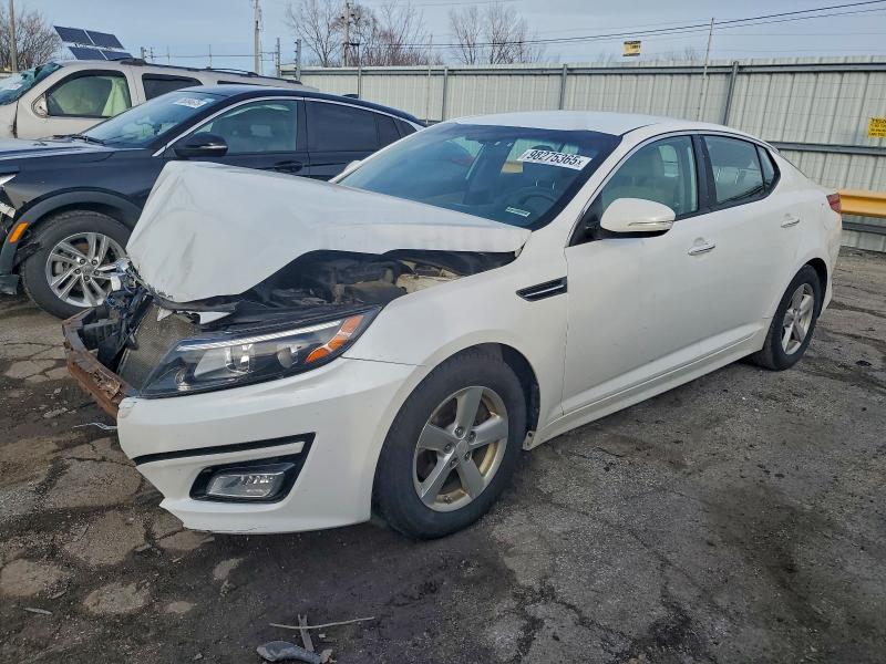 KIA OPTIMA LX 2015 with VIN KNAGM4A77F5606233 - Photo from auction